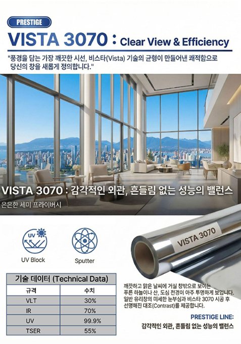 표준 농도 VISTA 3070